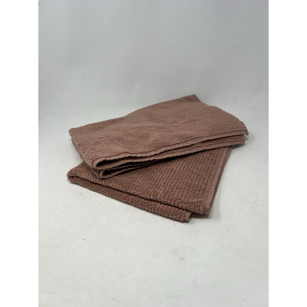 Parachute Hand Towels Terra Cotta Set‎ of Two 100% Cotton Hand Towels 18x28